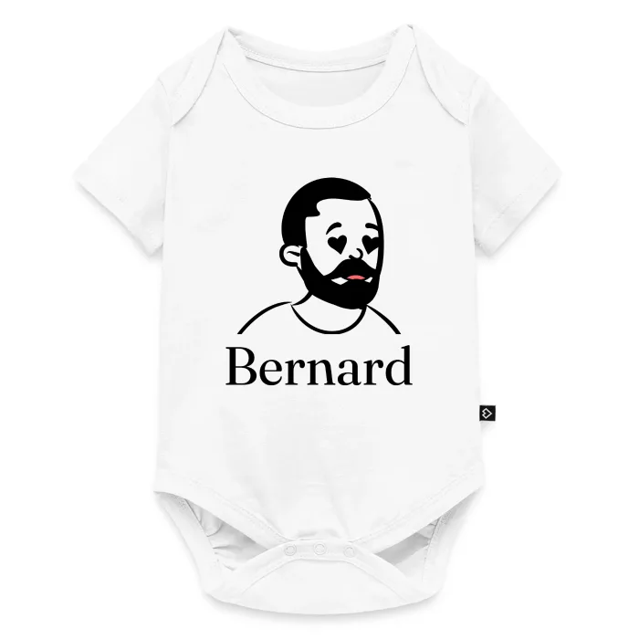 Body bébé personnalisé au prénom Bernard