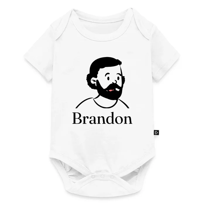 Body bébé personnalisé au prénom Brandon