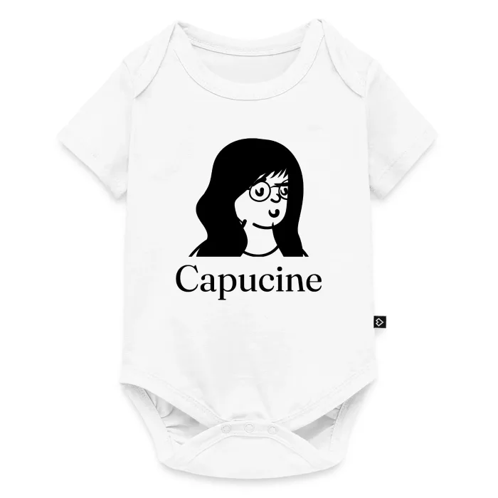 Body bébé personnalisé au prénom Capucine