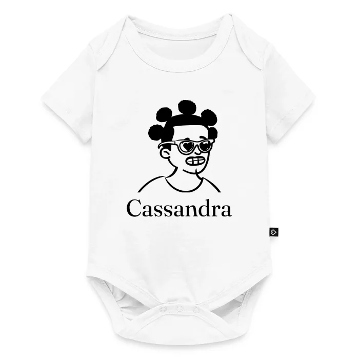 Body bébé personnalisé au prénom Cassandra
