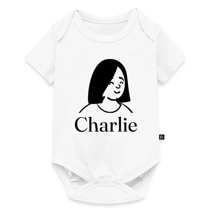 Body bébé personnalisé au prénom Charlie