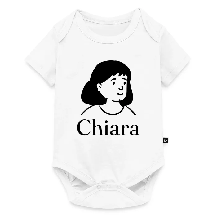 Body bébé personnalisé au prénom Chiara