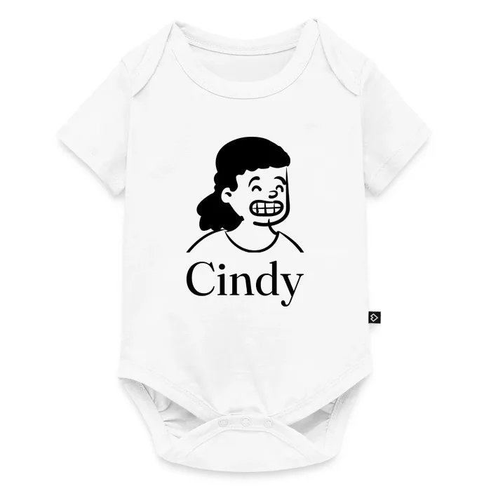 Body bébé personnalisé au prénom Cindy