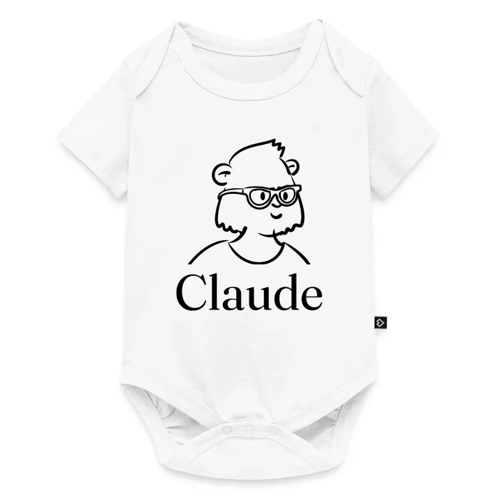 Body bébé personnalisé au prénom Claude