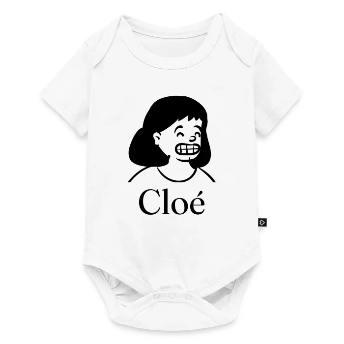 Body bébé personnalisé au prénom Cloé