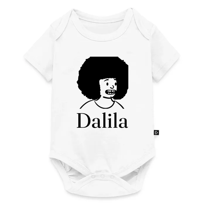 Body bébé personnalisé au prénom Dalila