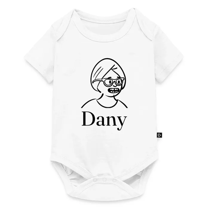 Body bébé personnalisé au prénom Dany