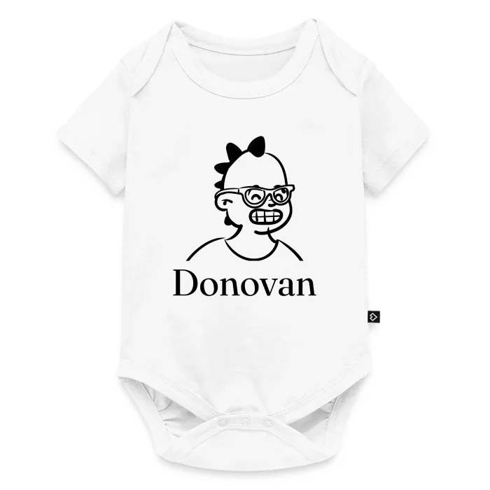 Body bébé personnalisé au prénom Donovan