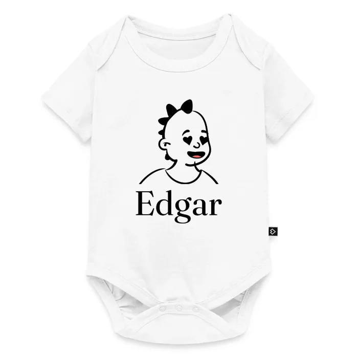 Body bébé personnalisé au prénom Edgar