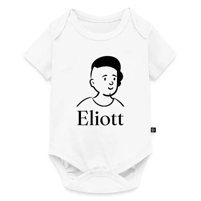 Body bébé personnalisé au prénom Eliott