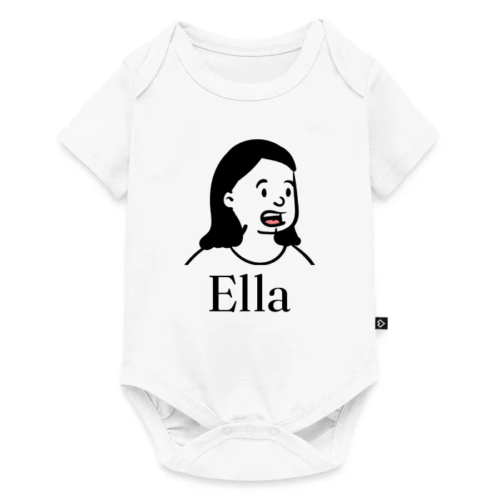 Body bébé personnalisé au prénom Ella