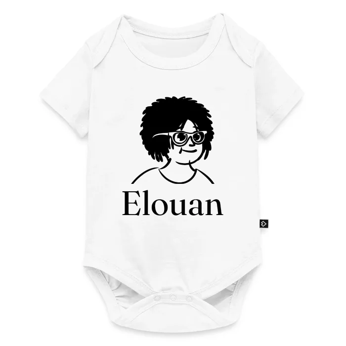Body bébé personnalisé au prénom Elouan