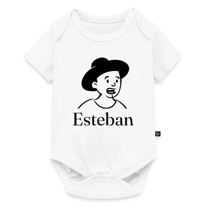 Body bébé personnalisé au prénom Esteban