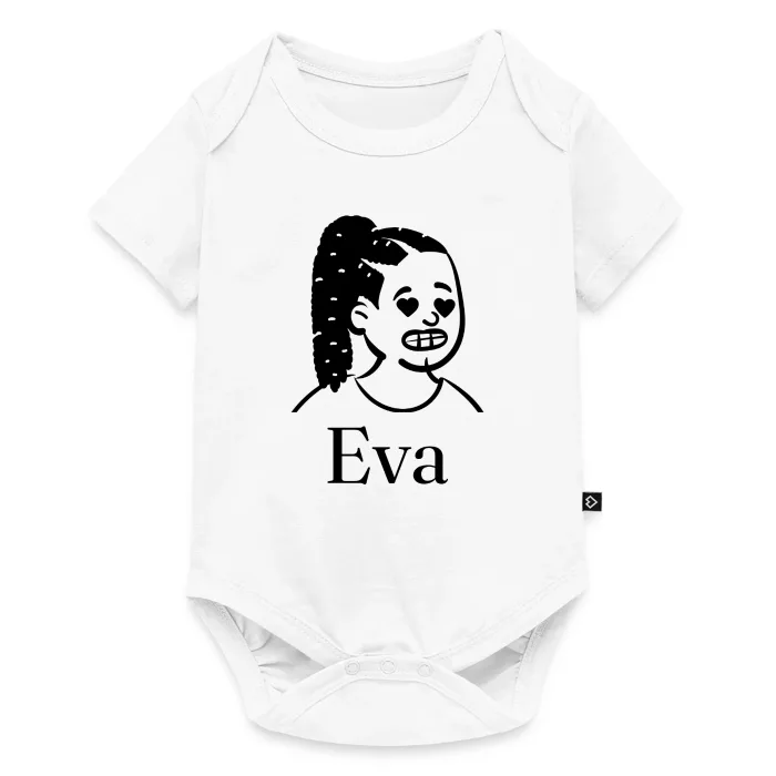 Body bébé personnalisé au prénom Eva