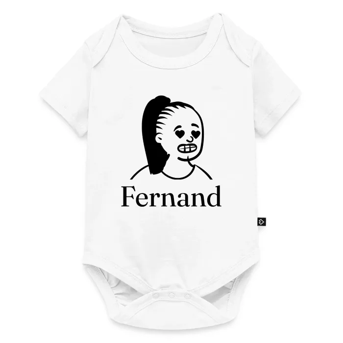 Body bébé personnalisé au prénom Fernand