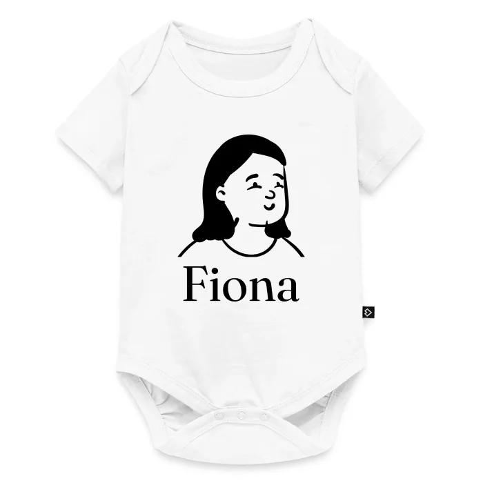 Body bébé personnalisé au prénom Fiona
