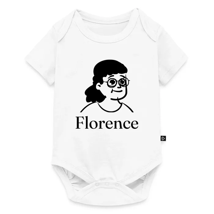 Body bébé personnalisé au prénom Florence