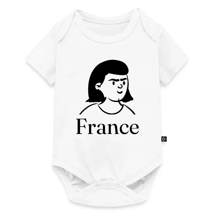 Body bébé personnalisé au prénom France