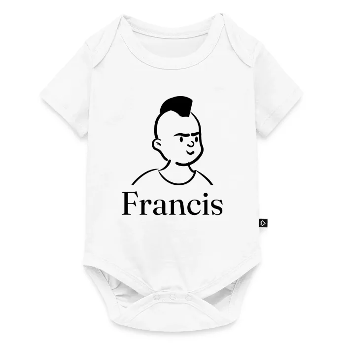 Body bébé personnalisé au prénom Francis