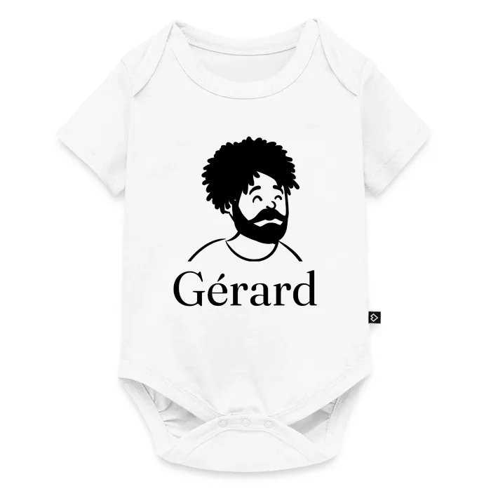 Body bébé personnalisé au prénom Gérard