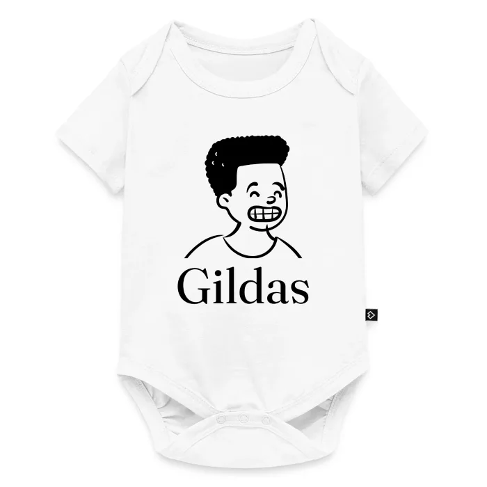 Body bébé personnalisé au prénom Gildas