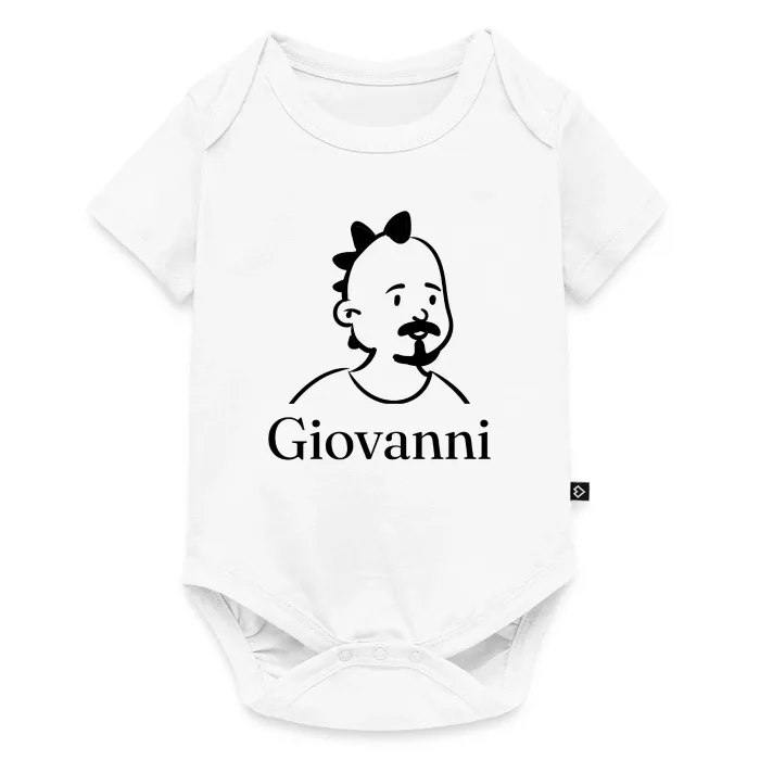 Body bébé personnalisé au prénom Giovanni