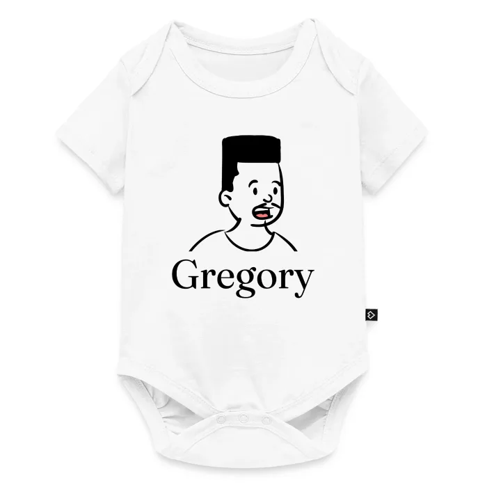Body bébé personnalisé au prénom Gregory