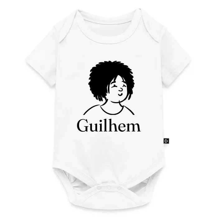 Body bébé personnalisé au prénom Guilhem