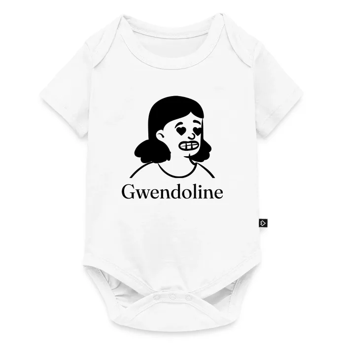 Body bébé personnalisé au prénom Gwendoline