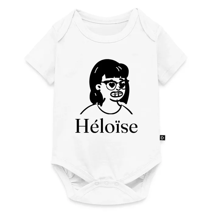Body bébé personnalisé au prénom Héloïse