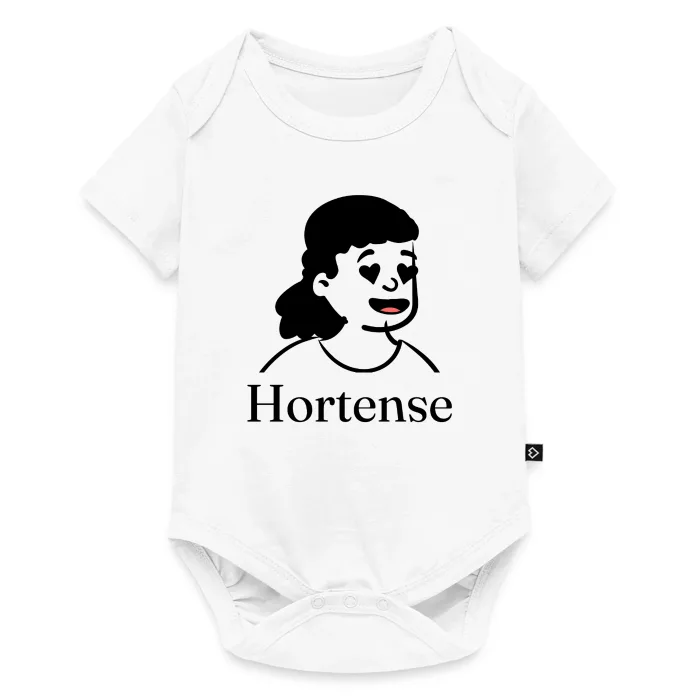 Body bébé personnalisé au prénom Hortense
