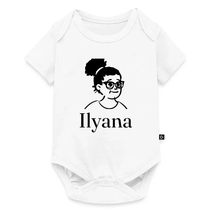 Body bébé personnalisé au prénom Ilyana