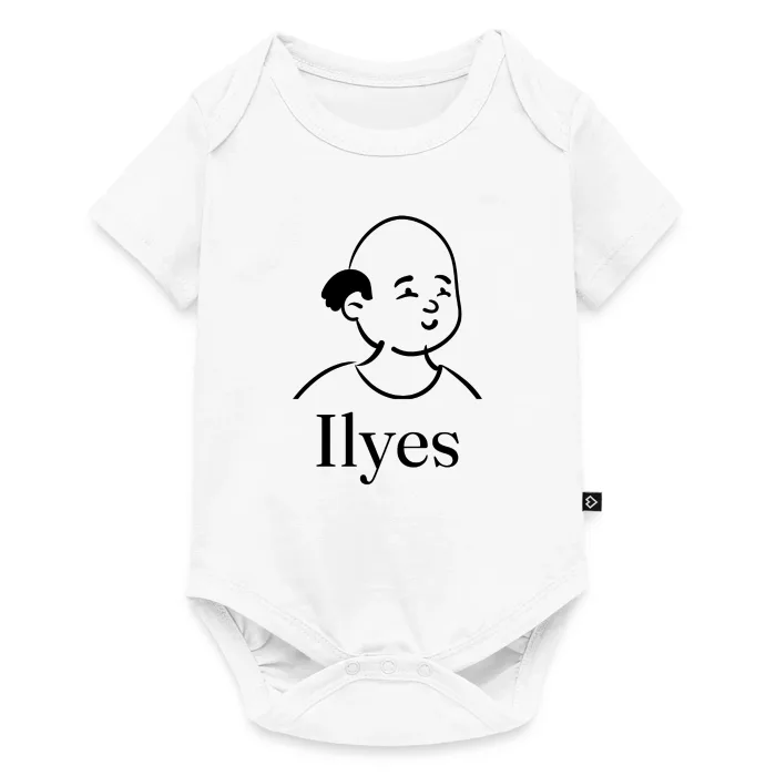 Body bébé personnalisé au prénom Ilyes