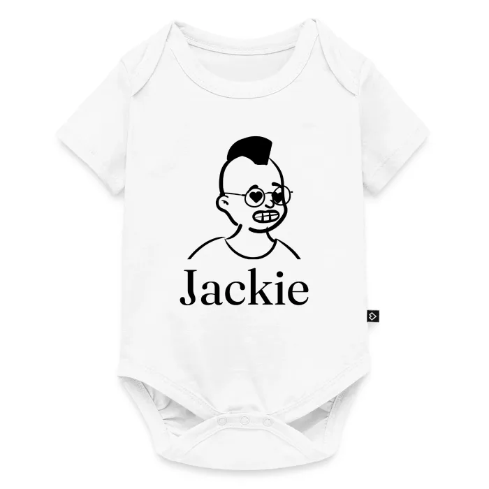 Body bébé personnalisé au prénom Jackie