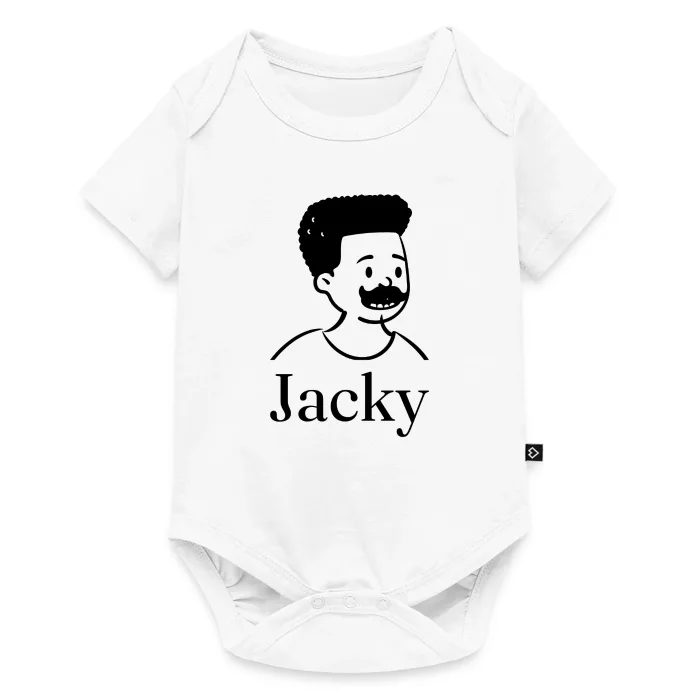Body bébé personnalisé au prénom Jacky
