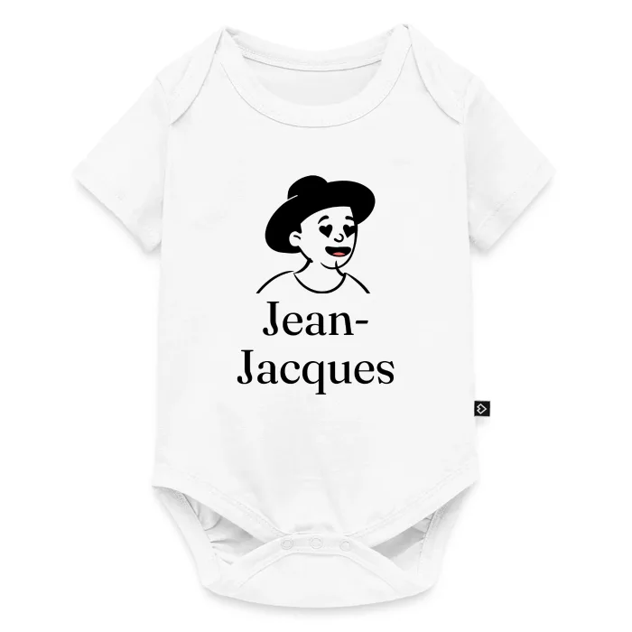 Body bébé personnalisé au prénom Jean-Jacques