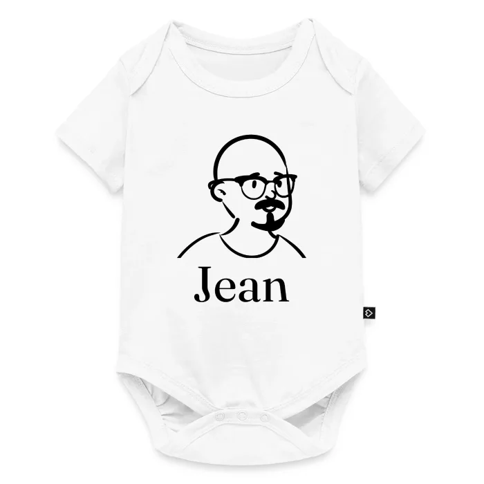 Body bébé personnalisé au prénom Jean
