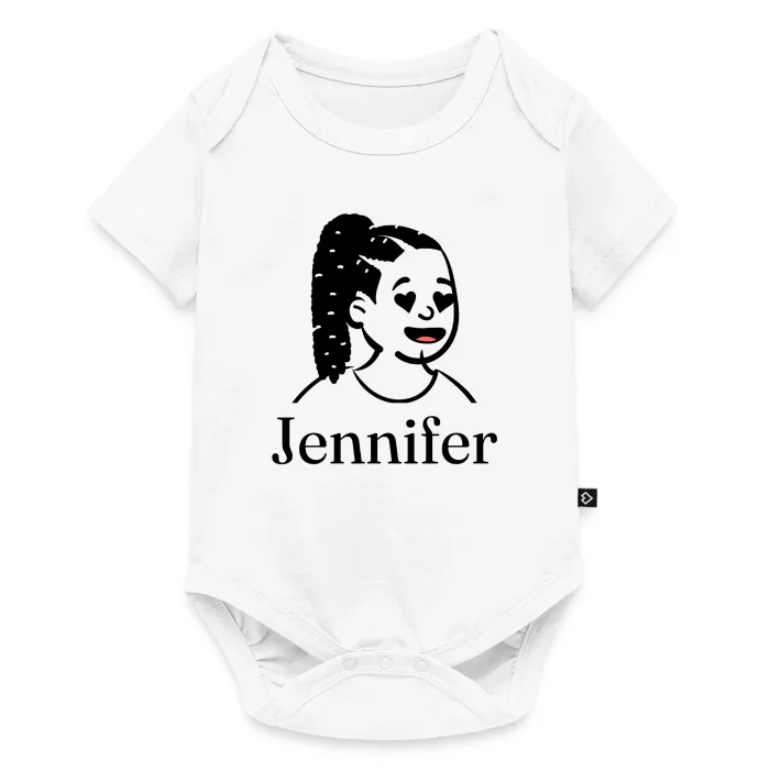 Body bébé personnalisé au prénom Jennifer