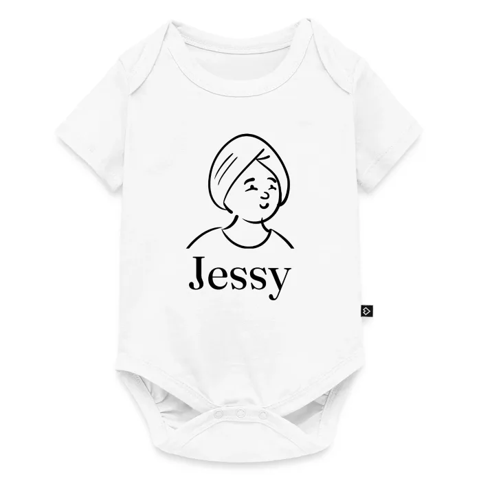 Body bébé personnalisé au prénom Jessy