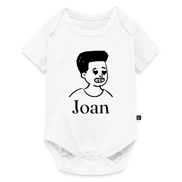 Body bébé personnalisé au prénom Joan