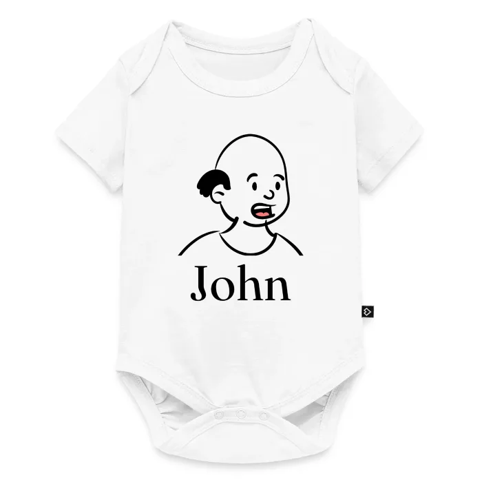 Body bébé personnalisé au prénom John