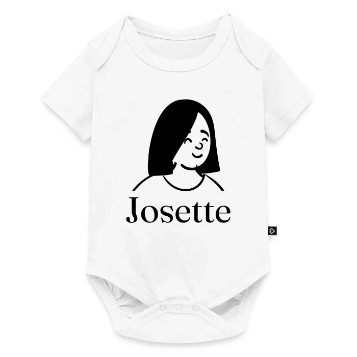 Body bébé personnalisé au prénom Josette