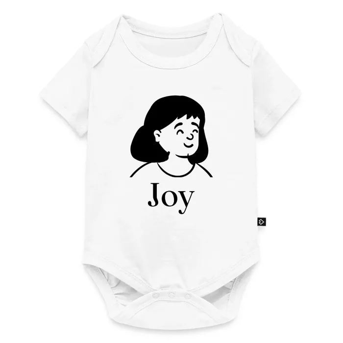 Body bébé personnalisé au prénom Joy