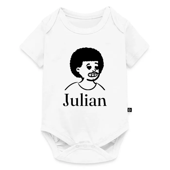 Body bébé personnalisé au prénom Julian