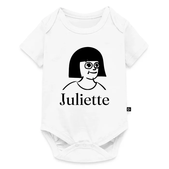 Body bébé personnalisé au prénom Juliette