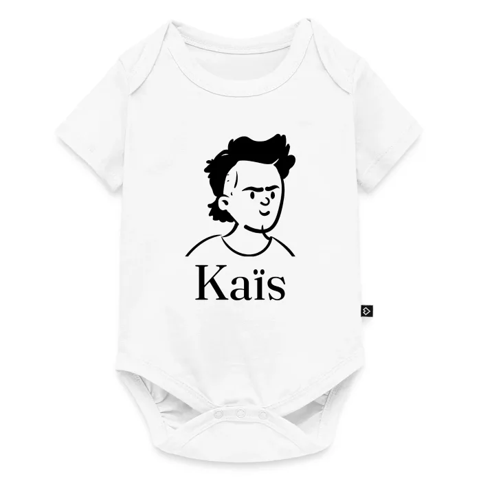 Body bébé personnalisé au prénom Kaïs
