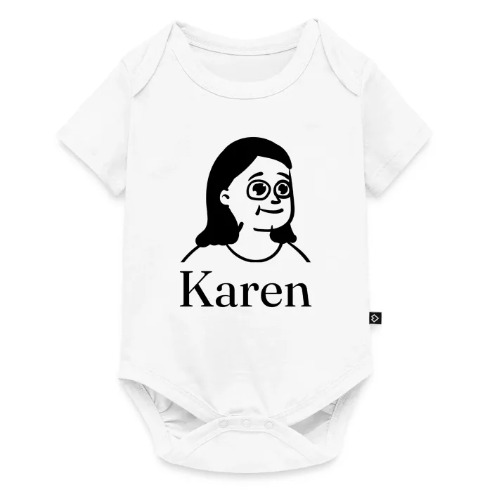 Body bébé personnalisé au prénom Karen
