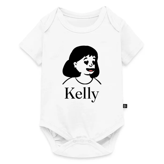 Body bébé personnalisé au prénom Kelly