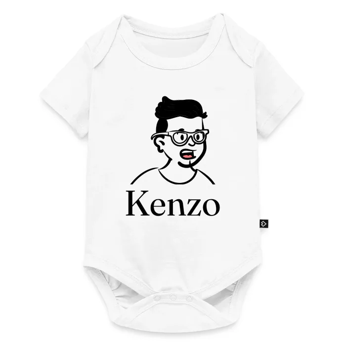 Body bébé personnalisé au prénom Kenzo