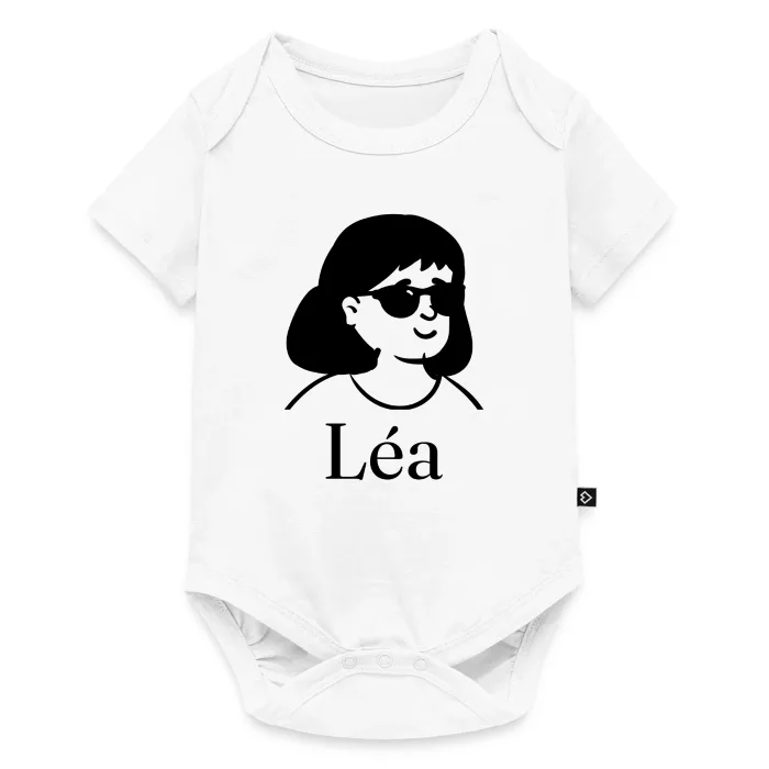 Body bébé personnalisé au prénom Léa